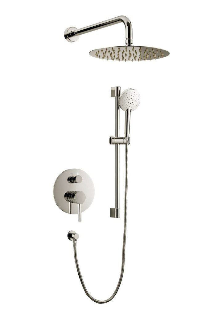 Streamline Cavalli CAPB1-RD Shower Kit With 10" Square Shower Head and Square Hand Shower