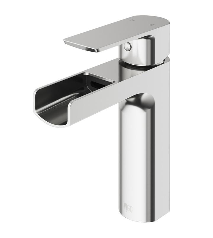 Streamline Cavalli 5.75" Westmount Open Spout Single Hole Lav Bathroom Sink Faucet