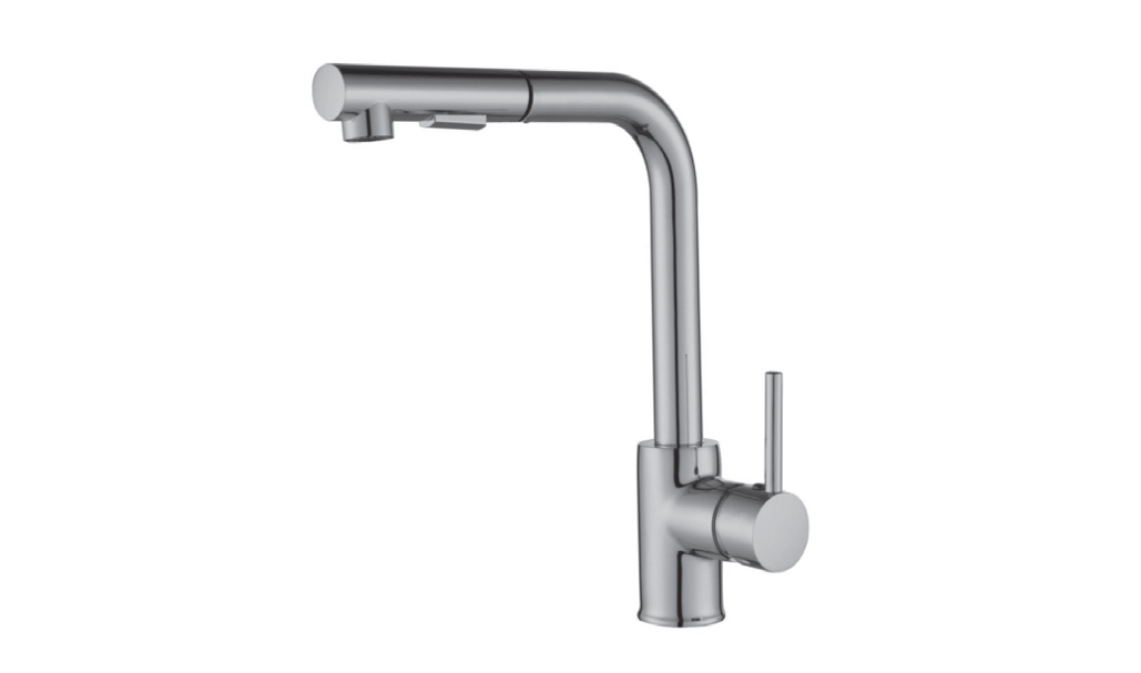 Streamline Cavalli Alta 12.37" Single Handle Pull Out Dual Spray Kitchen Faucet