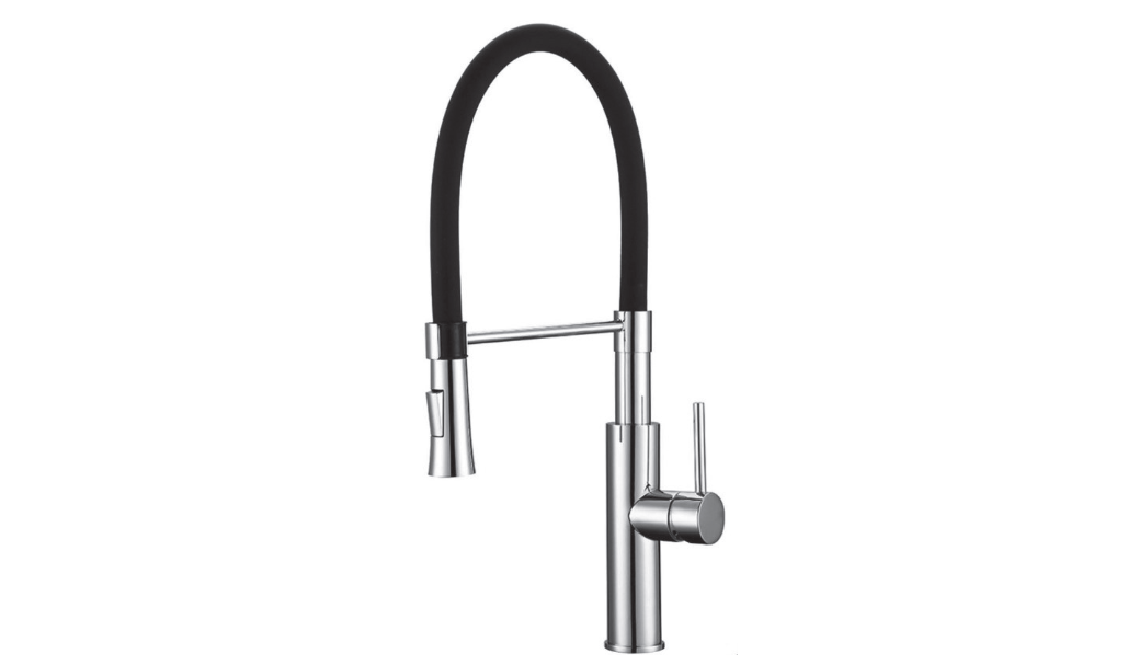 Streamline Cavalli Zermatt 19.69" Single Handle Pull Out Dual Spray Kitchen Faucet