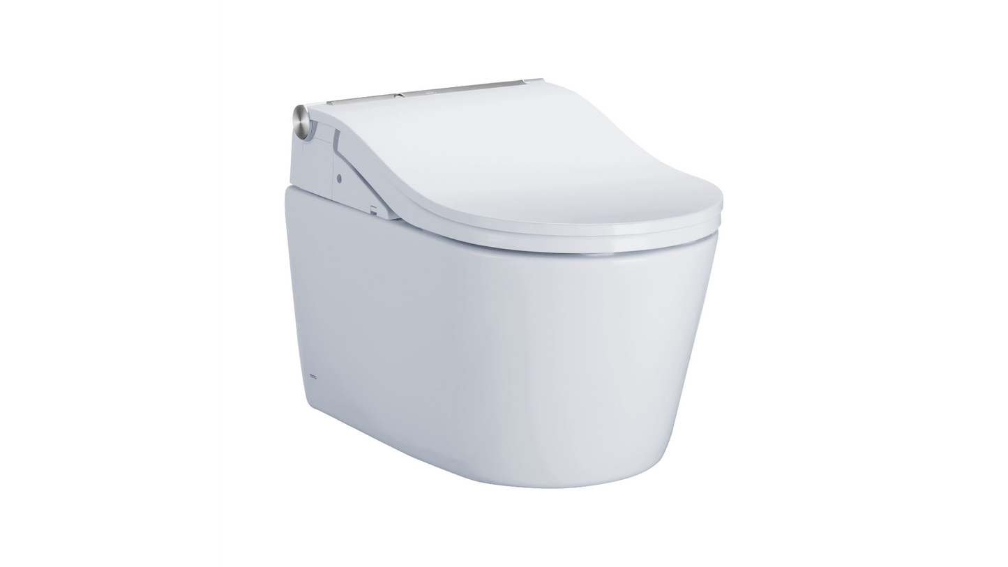 Toto RP Washlet+ RW Wall Hung Toilet 1.28 GPF and 0.9 GPF Auto Flush