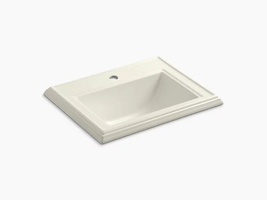 Kohler - Lavabo de salle de bain encastrable classique Memoirs avec trou de robinet unique