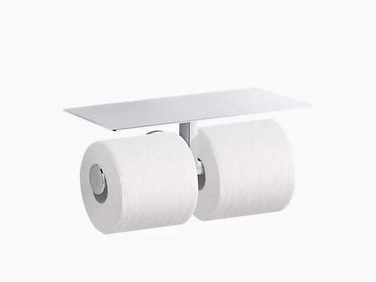 Kohler Components Porte-papier toilette double couvert 78384