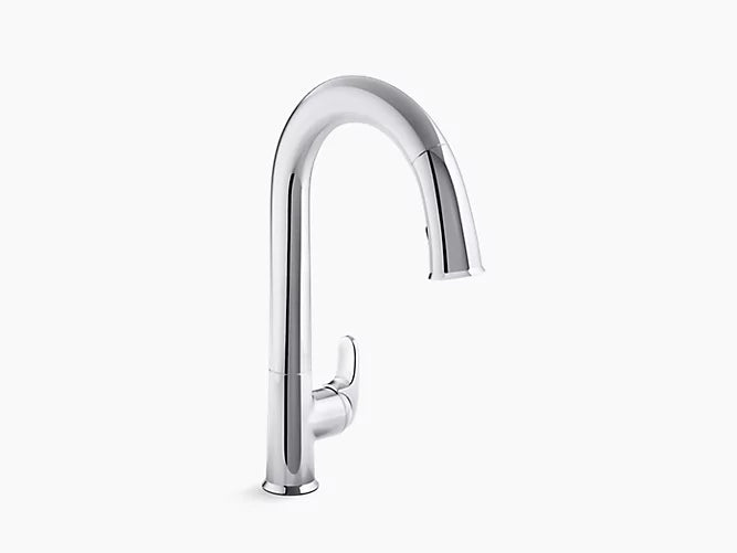 Kohler Sensate Évier de cuisine rétractable sans contact avec tête de pulvérisation à deux fonctions 72218