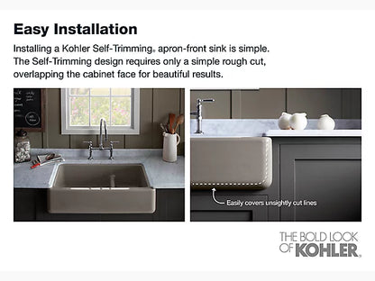 Kohler - Whitehaven Undermount Single-Bowl Farmhouse Kitchen Sink 35-3/4"
