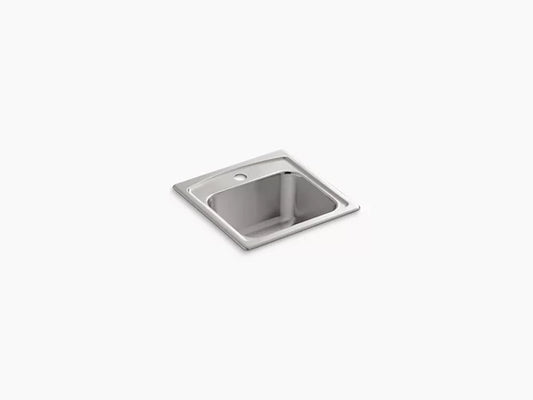 Kohler - Toccata Top-Mount Bar Sink With Single Faucet Hole 15" X 15" X 7-11/16"