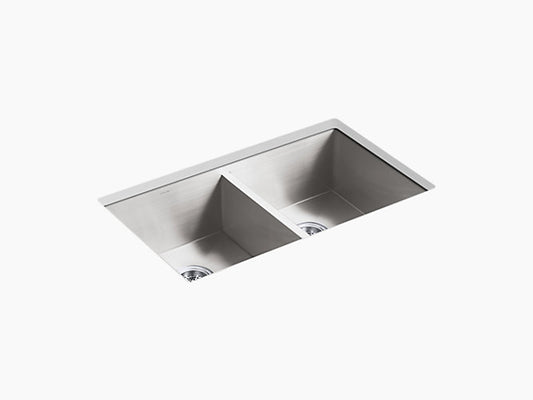 Kohler - Vault Undermount Double-Bowl Kitchen Sink 32"