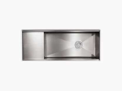 Kohler - Stages Undermount Single-Bowl Workstation Kitchen Sink With Wet Surface Area 45" X 18-1/2" X 9-13/16"