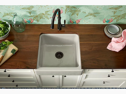 Kohler - 23-1/2" Undermount Single-Bowl Farmhouse Kitchen Sink