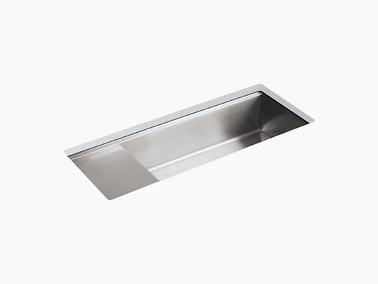 Kohler - Stages Undermount Single-Bowl Workstation Kitchen Sink With Wet Surface Area 45" X 18-1/2" X 9-13/16"
