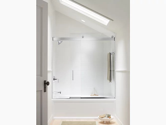 Kohler - Baignoire en alcôve Archer 60" X 30" avec tablier intégré, bride intégrée et drain à gauche