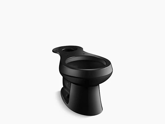 Kohler - Wellworth Round-Front Toilet Bowl - Black