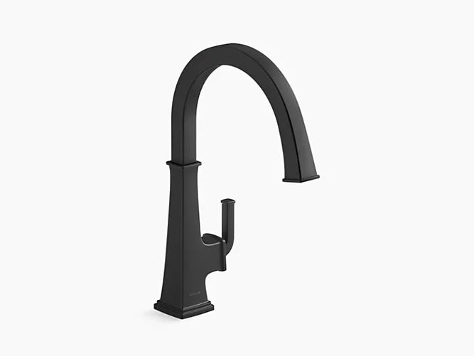 Kohler - Riff Single-Handle Bar Sink Faucet - Matte Black