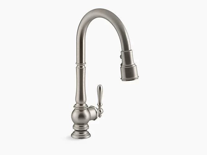 Kohler Artifacts Pull-down Kitchen Sink Faucet With Three-function Sprayhead 99259 - Renoz