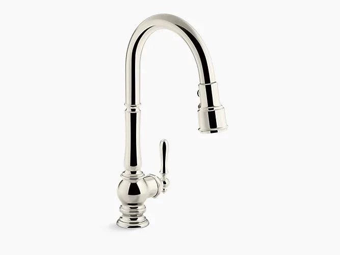 Kohler Artifacts Pull-down Kitchen Sink Faucet With Three-function Sprayhead 99259 - Renoz