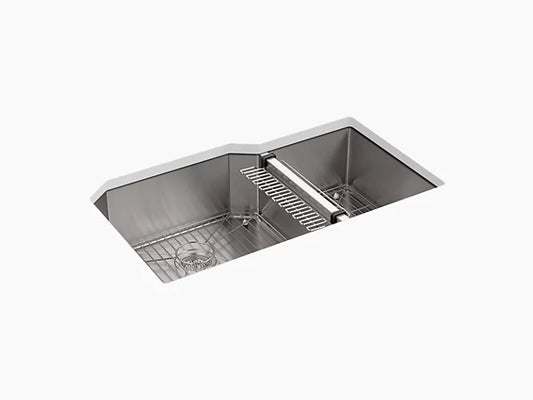 Kohler Strive®35-1/2" Undermount Double-Bowl Kitchen Sink