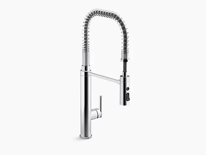 Kohler Purist 23.81" Semi-Professional Single Handle Kitchen Sink Faucet 24982