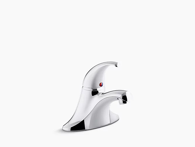 Kohler Coralais Single-handle Centerset Bathroom Sink Faucet, Less Drain 15182-4NDRA