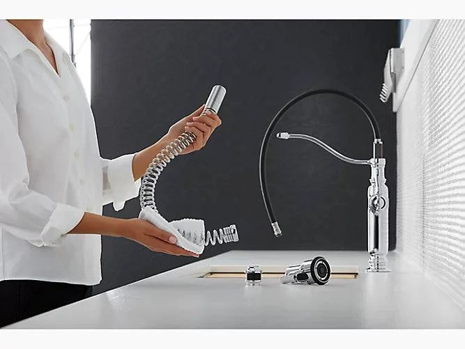 Kohler Tournant Single Handle Semi Professional Kitchen Sink Faucet 77515 - Renoz