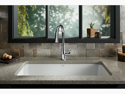 Kohler Iron/Tones Top-Mount/Undermount Single-Bowl Kitchen Sink