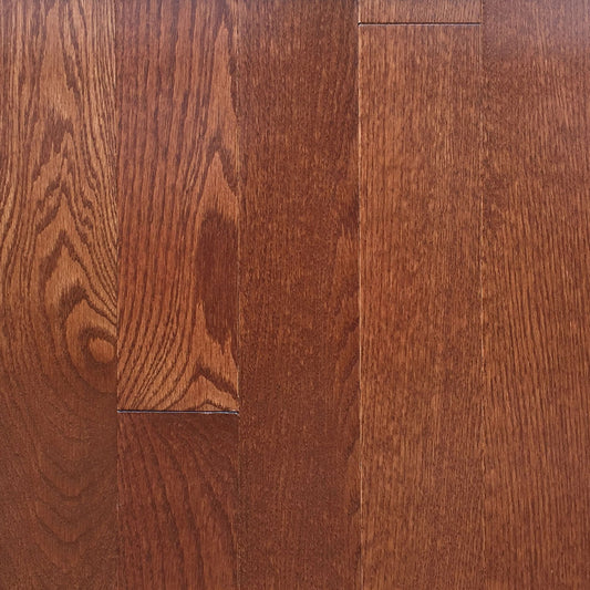 Hardwood Planet Red Oak Collection Wire Brushed Select & Better Crown Saddle Hardwood Flooring