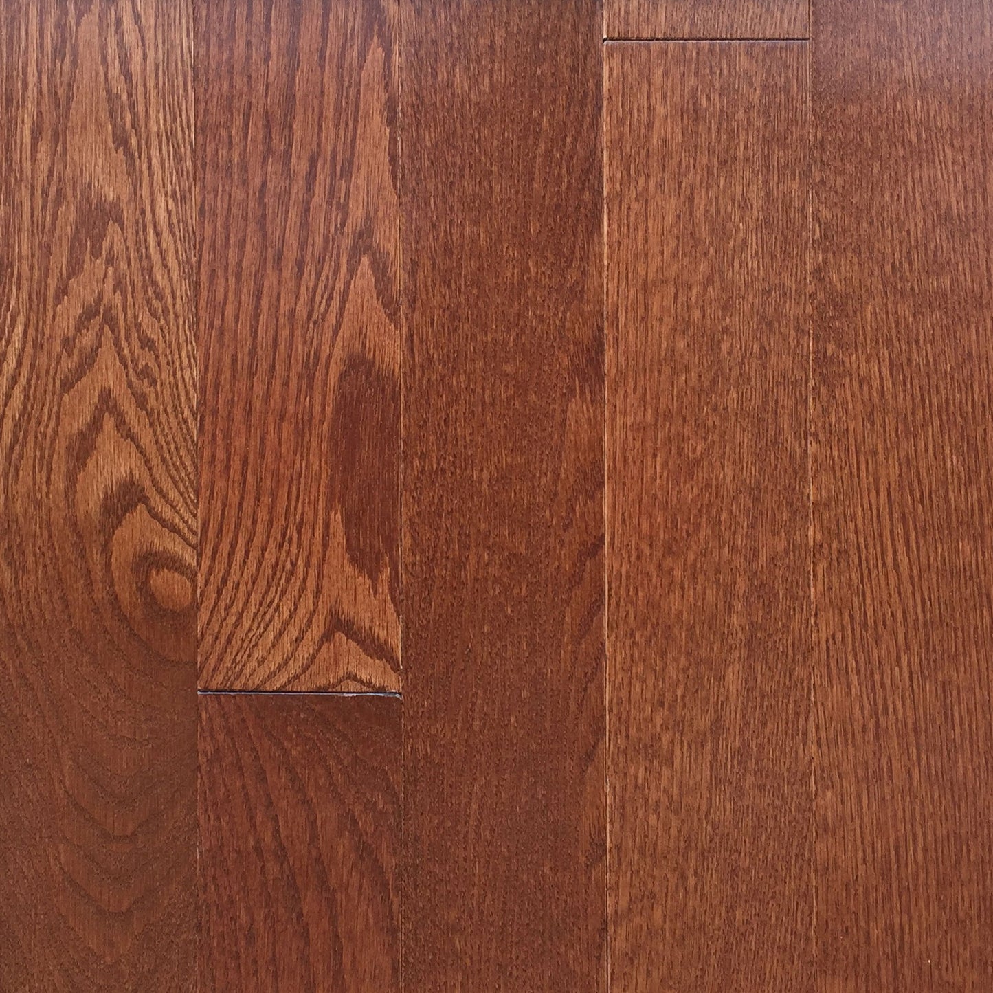 Hardwood Planet Red Oak Collection Wire Brushed Select & Better Crown Saddle Hardwood Flooring