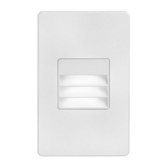 Dainolite LED 3" Indoor/Outdoor White Step/Wall Light