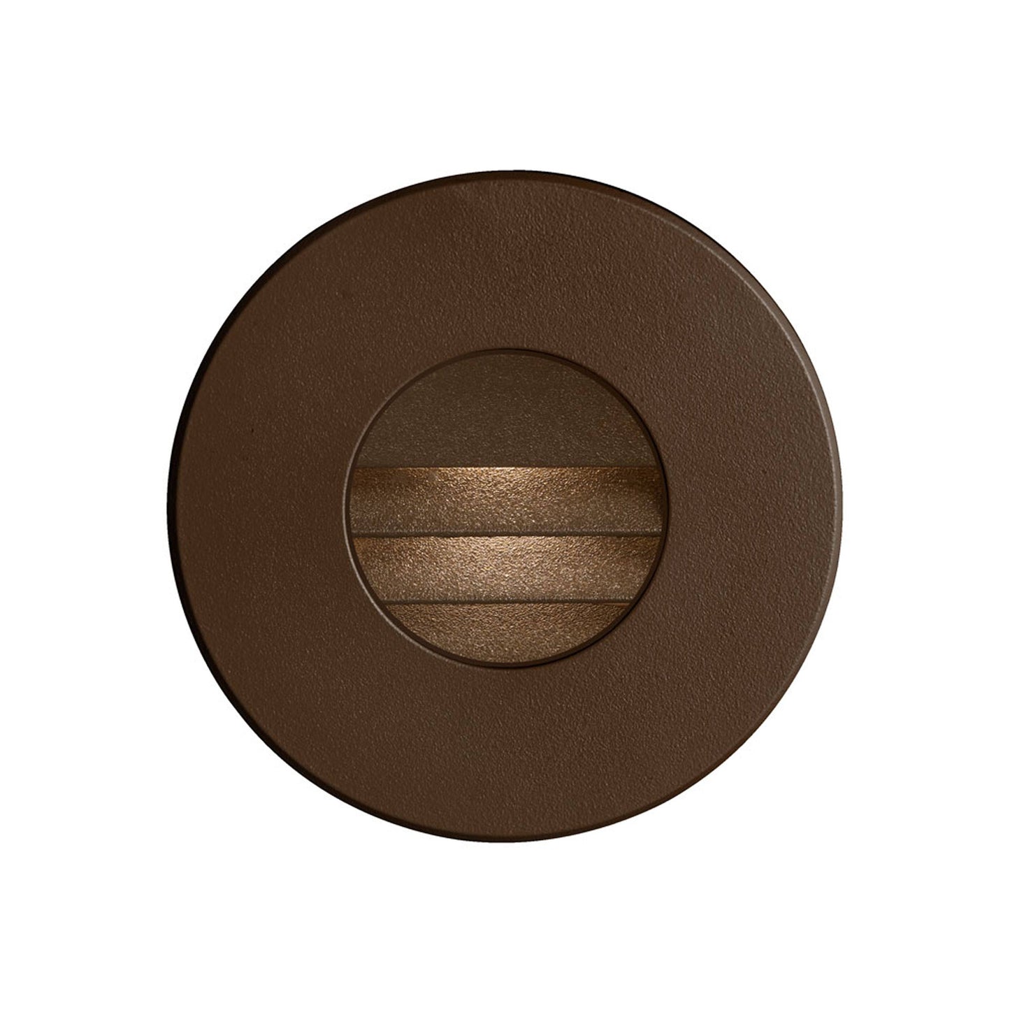 Dainolite LED 3.46" Indoor/Outdoor Bronze Step/Wall Light LED with Louver