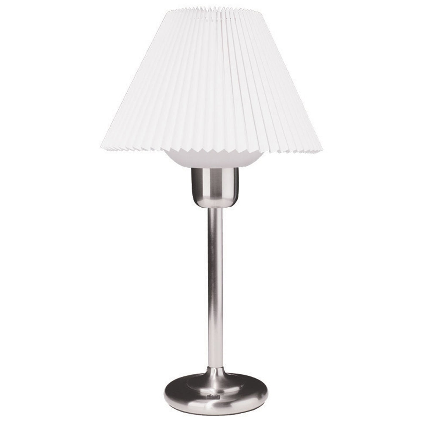 Dainolite Satin Chrome Table Lamp with 200 Watt Bulb included