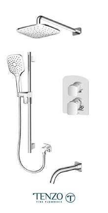 Tenzo- Delano T-box Shower Kit With 3 Functions (Pressure Balance)