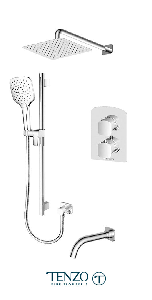 Tenzo - Delano T-box Shower Kit With 3 Functions (Thermal) - DET33-501115