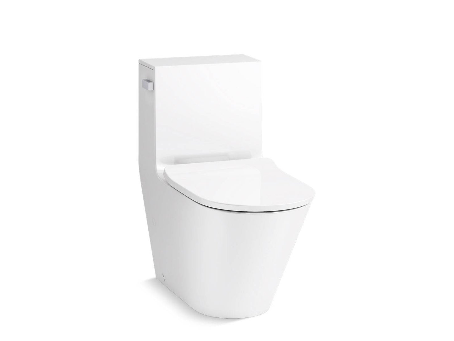 Kohler - Brazn One-Piece Compact Elongated Dual Flush Toilet With Skirted Trapway