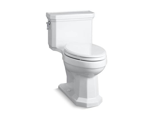 Kohler Toilette monobloc compacte allongée à hauteur de chaise 1,28 Gpf Kathryn Comfort Height avec siège à fermeture lente