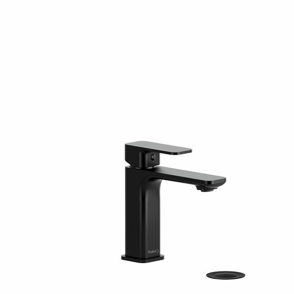 Riobel Equinox 6 5/8" Modern Single Handle Lavatory Faucet- Black