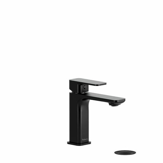 Riobel Equinox 6 5/8" Modern Single Handle Lavatory Faucet- Black