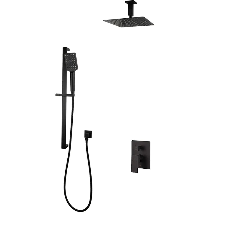 Kodaen Madison  2-Way Pressure Balanced Shower System W/ Sliding Bar (Shower Head + Hand Shower) - F54123-W10AZ