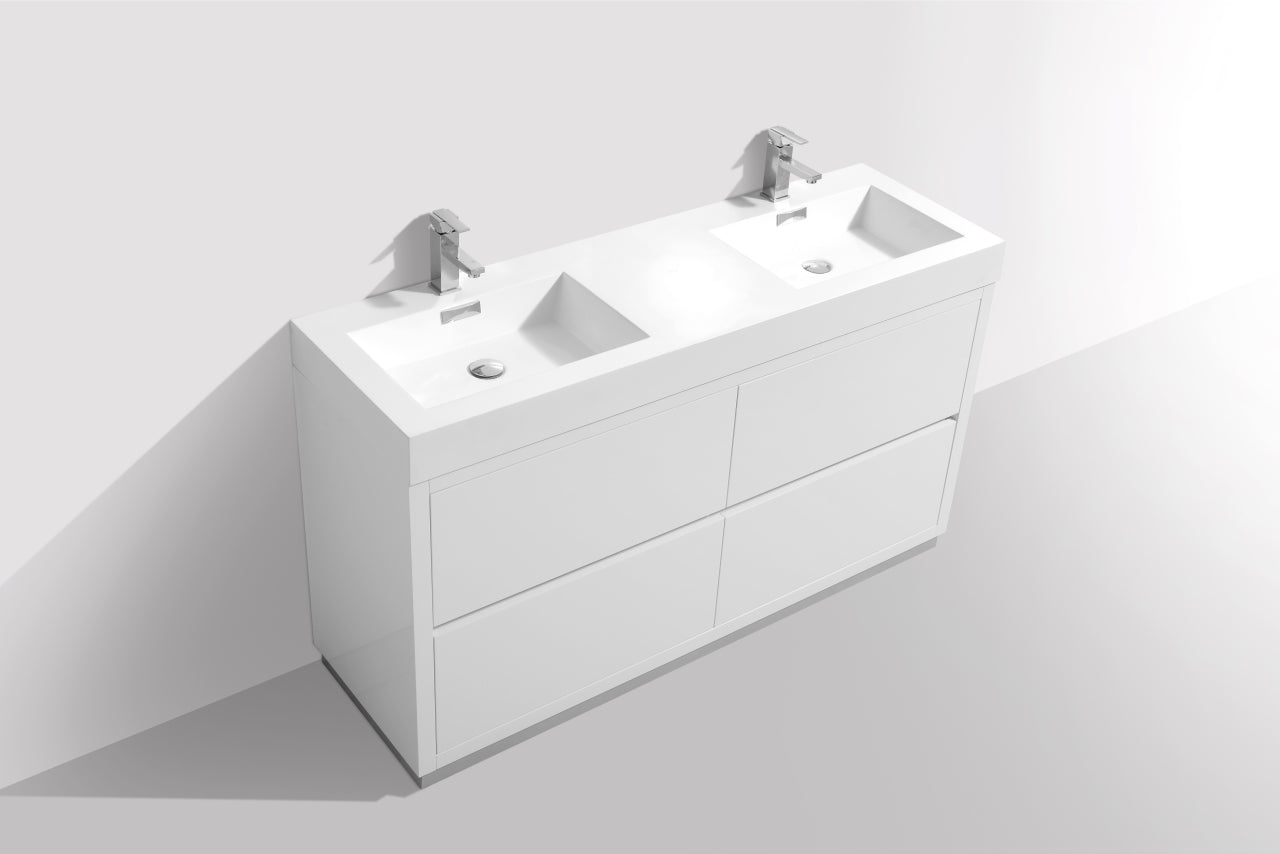 Flow Floor Mount 60” (241224) Double Sink Vanity – Freestanding Bathroom  Vanities - Toronto, Canada