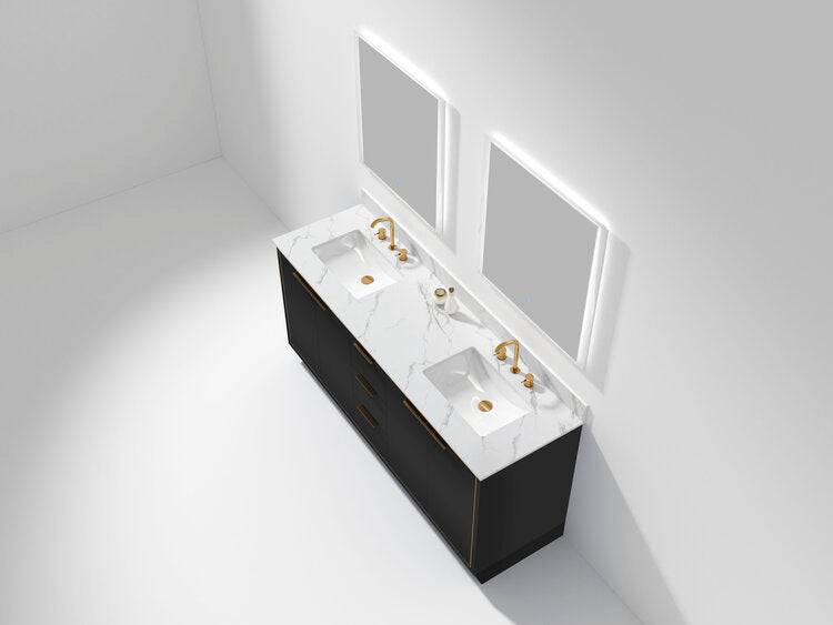 Bagno Italia Grande Collection Meuble-lavabo de salle de bain 72"