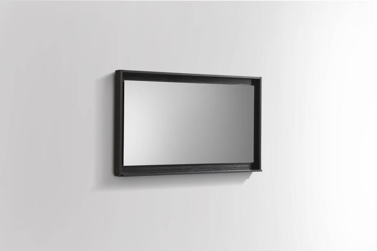Kube Bath 40" Wide Bathroom Mirror With Shelf - Renoz