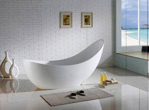 Kube Salto Free Standing Bathtub Collection in 67
