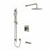 Riobel Equinox Modern Type T/P (Thermostatic/Pressure Balance) 1/2 Inch Coaxial 3-Way System With Hand Shower Rail 8