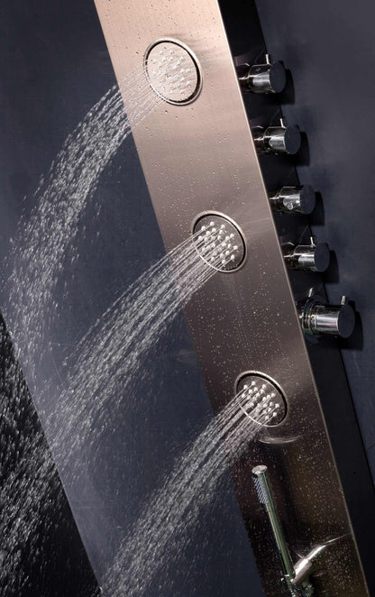 PierDeco Design 810 Stainless Steel Shower Column