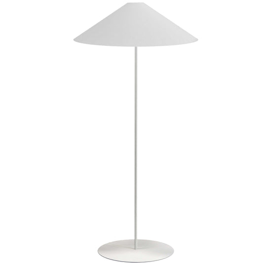 Dainolite 1 Light Floor Lamp with White Shade