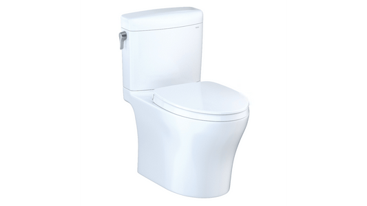 Toto Aquia IV Cube Toilet 1.28 GPF and 0.8 GPF UnIVersal Height Washlet+ Connection MS436124CEMFGN#01