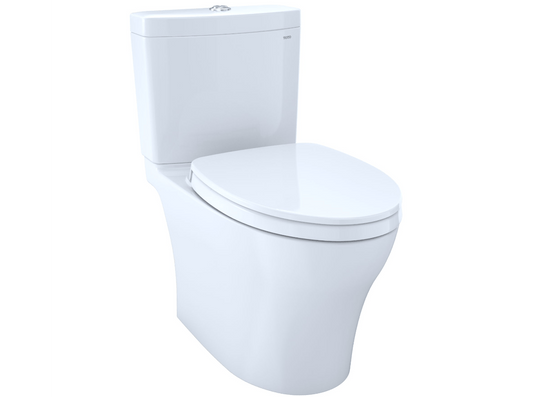 Toto Aquia IV Toilet 1.28 GPF and 0.8 GPF, Elongated Bowl Washlet+ Connection