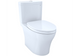 Toilette Toto Aquia IV 1,28 GPF et 0,8 GPF, cuvette allongée Washlet + connexion