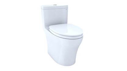 Toto Aquia IV One-piece Toilet 1.0 GPF and 0.8 GPF, Elongated Bowl Washlet+ Connection