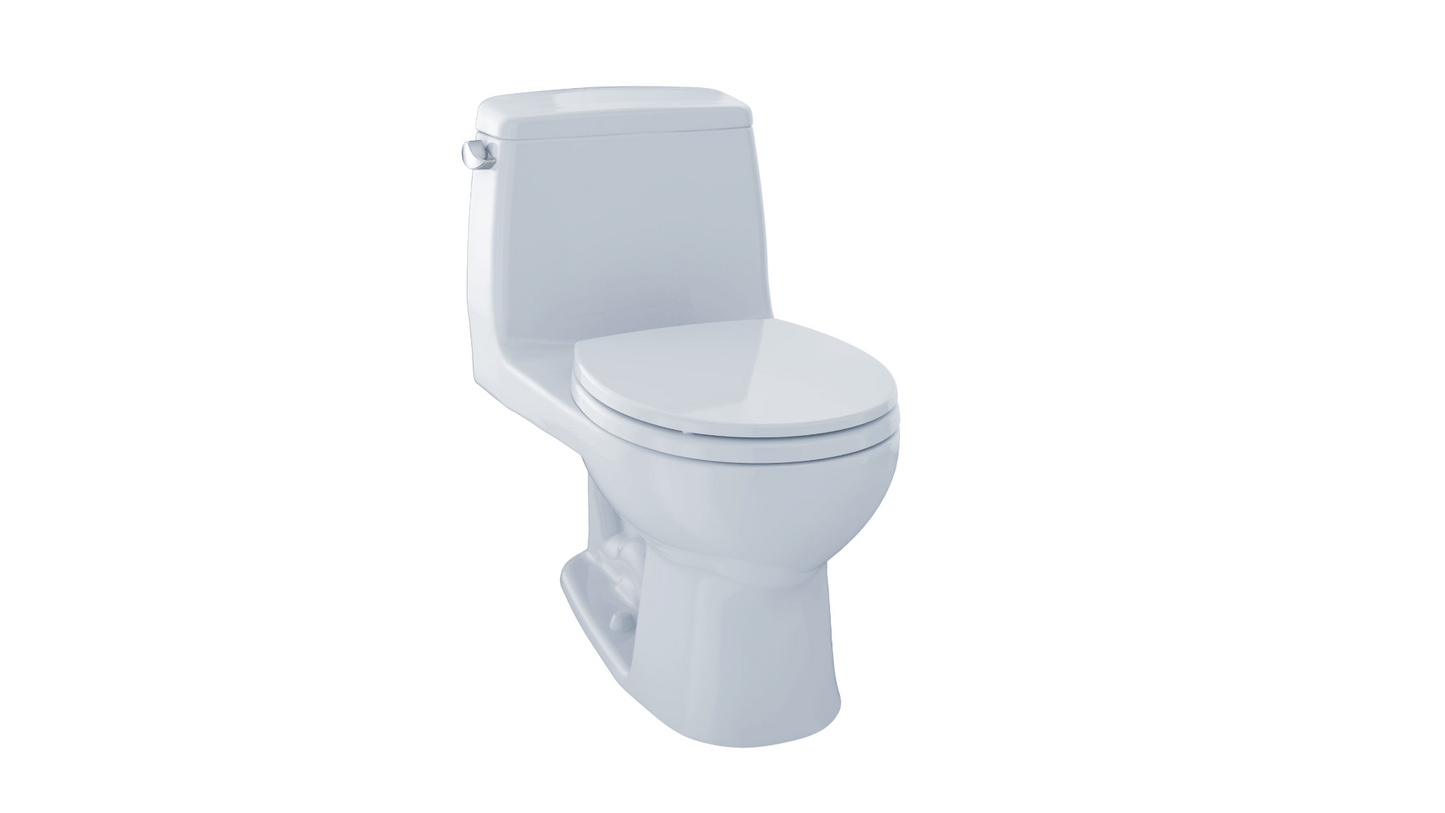 Toilette monobloc Toto Ultramax, 1,6 GPF, cuvette ronde avec siège à fermeture douce
