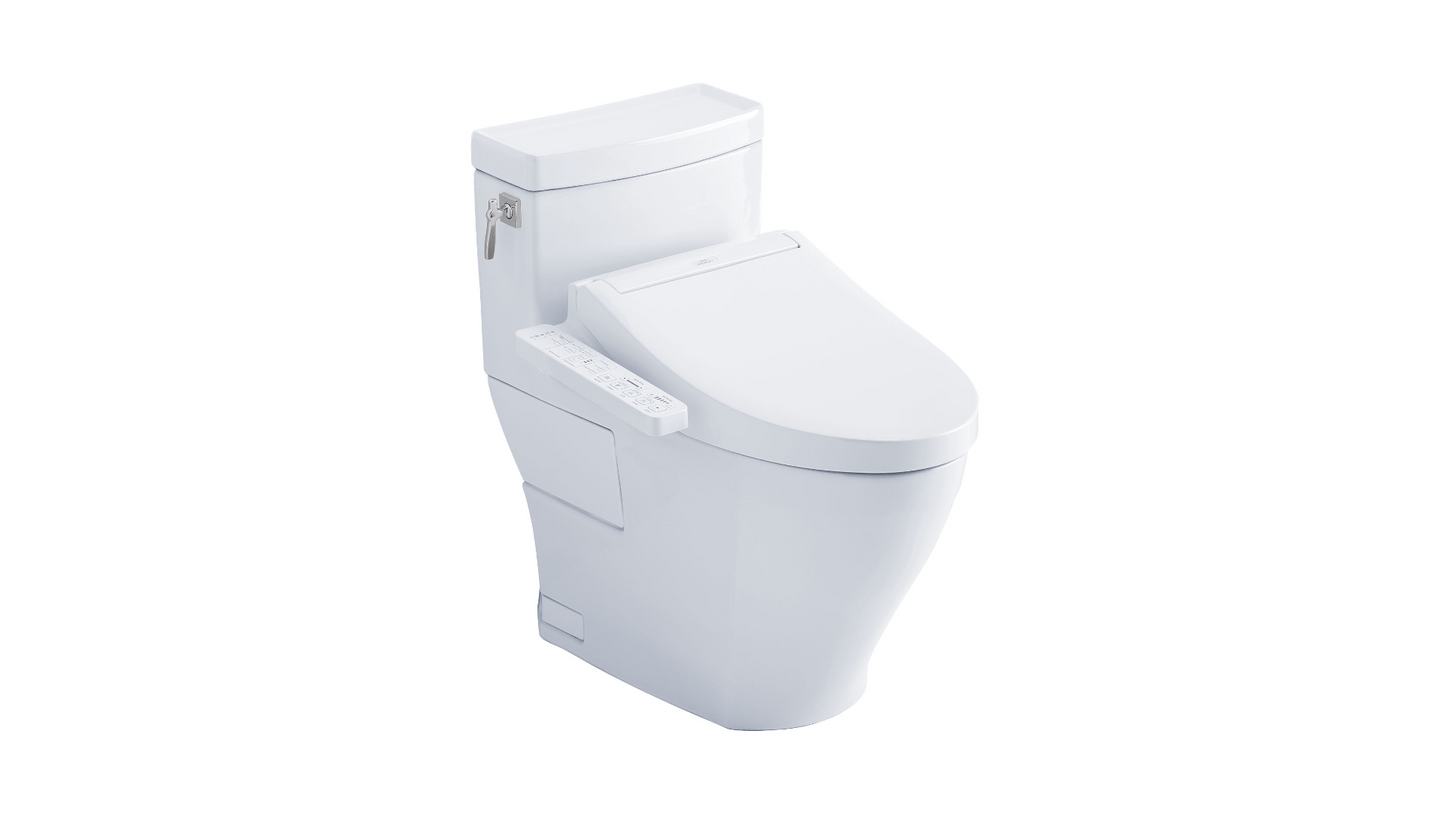 Toto Aimes Washlet+ C2 One Piece Toilet 1.28 GPF