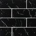 MSI Backsplash and Wall Tile Nero Marquina Glass Mosaic Tile 3